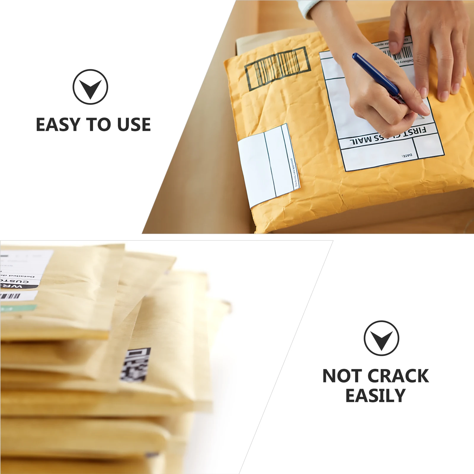 

Kraft Paper Foam Bag Craft Package Bags Bubble for Store Envelopes Mailers Packaging