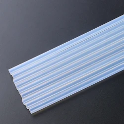 500g/Lot 83Pcs  7mm or 11mm Transparent Hot Melt Gun Glue Sticks for Heat Pistol Gun Adhesive DIY Tools Repair Alloy Accessories