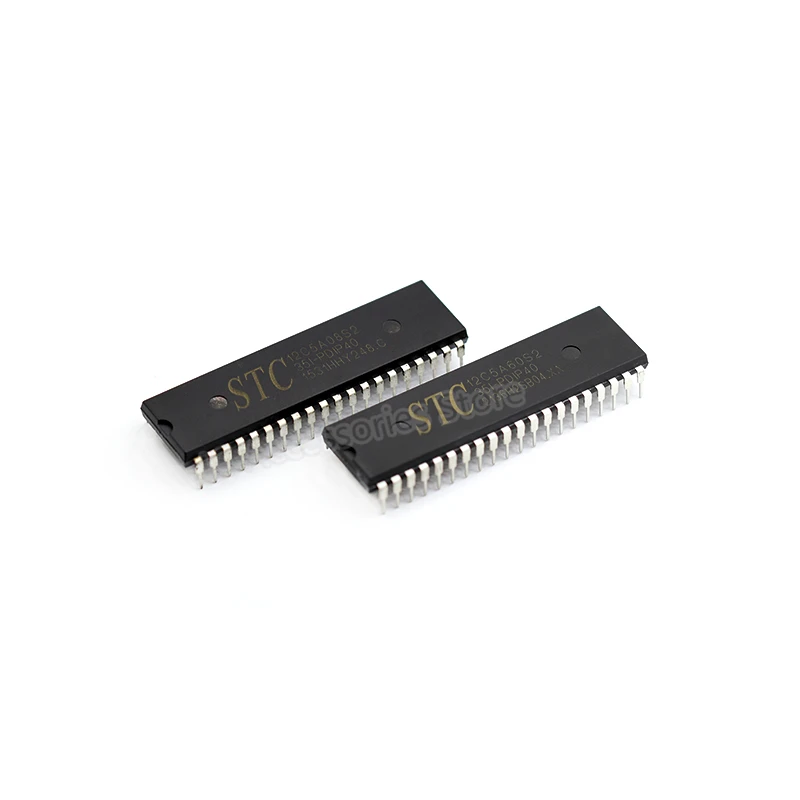 2pcs STC12C5A60S2-35I-PDIP40 12C5A08S2/12C5A16S2/12C5A32S2 MCU Brand New and Original