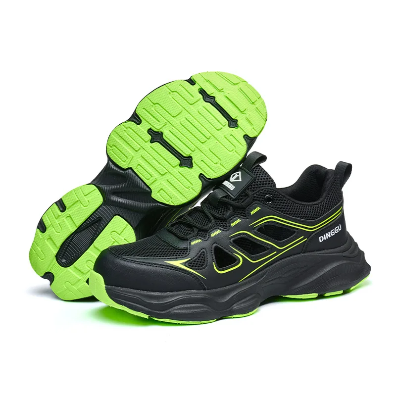 New Labor ProtectionShoes Anti Smashing AntiPiercing Wear-resistant Breathable Safe Shoes  Stand Long Time Without Getting Tired