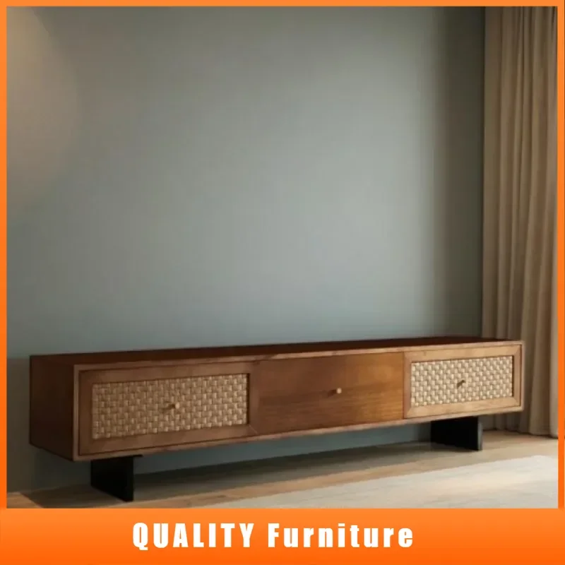 

Tv Storage Design Cabinet Complete Living Room Farmhouse Stand Wall Modern Rattan Furniture Display Salon Set Offer Aesthetic