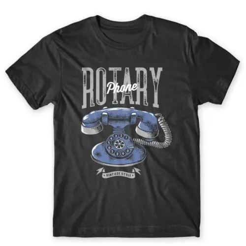 Rotary Phone T-Shirt. 100% Cotton Premium Tee NEW