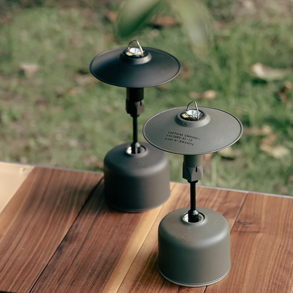 الرجعية غطاء خزان اسطوانة الغاز حقيبة معدنية الغاز يمكن الغطاء الواقي قطعة واحدة لمعدات المشي لمسافات طويلة في الهواء الطلق الظهر #2