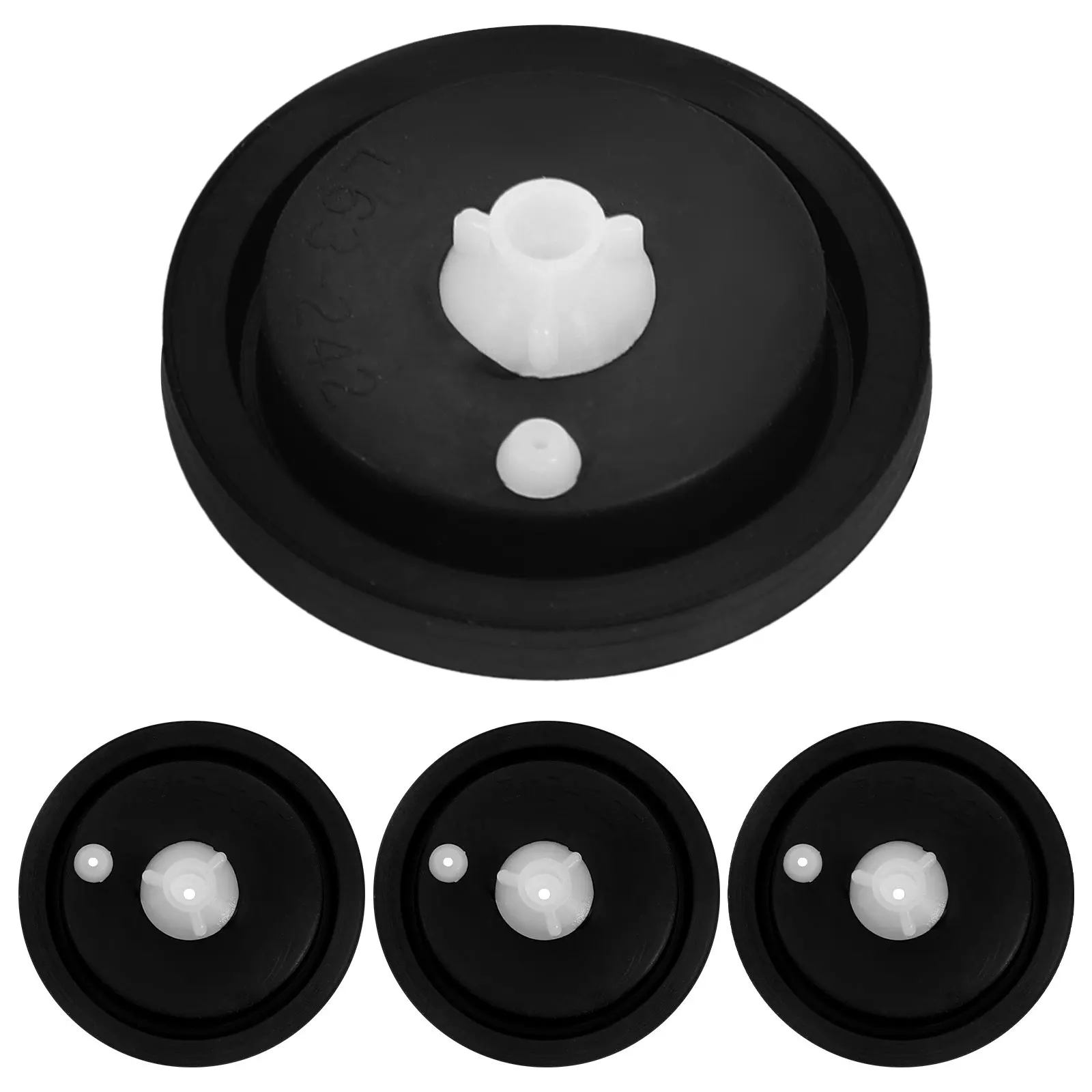 4pcs Diaphragm For Solenoid Valve Water Supply Components Washing Machine Repair Parts Leak Prevention Replacement Valve