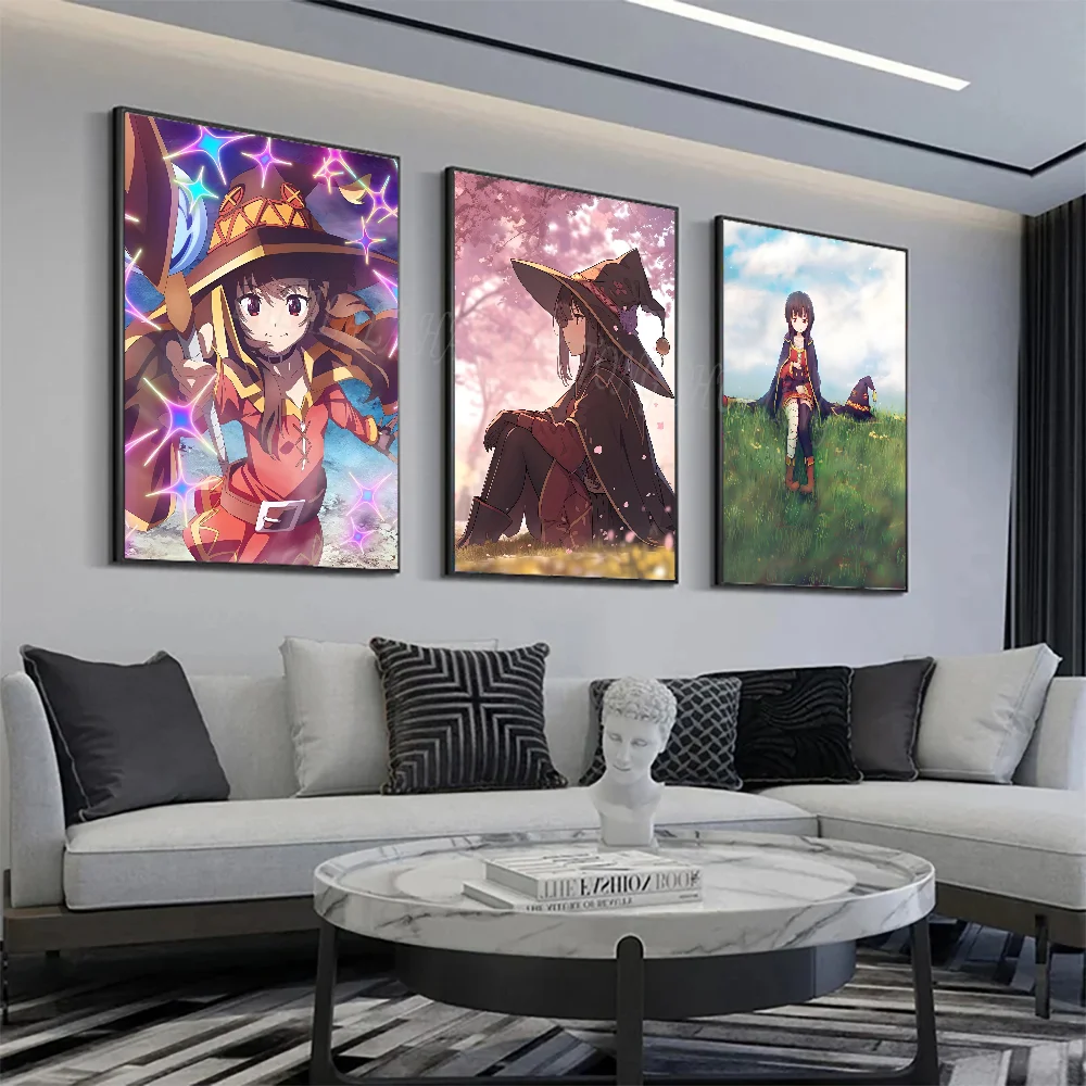 M-Megumin Poster HD Posters Home Room Bar Cafe Decor Art Wal