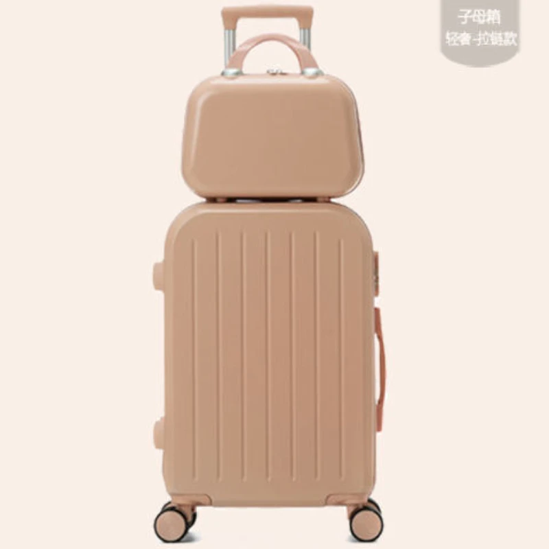 Ensemble de bagages de voyage à roulettes ABS + PC, valise à roulettes, bagages de cabine, bagage à main, 20 