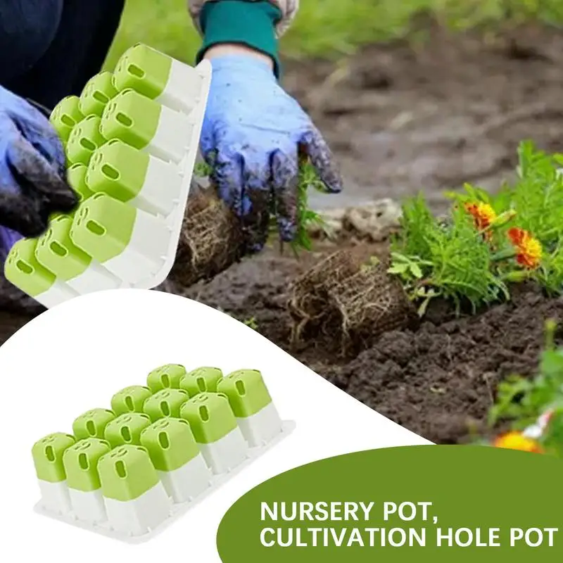 

Silicone Reusable Seedling Starter Trays Plant Germination Trays Plant Propagator Station Pot Reusable Set Of 5 Germination
