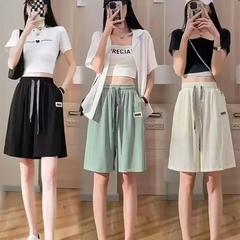 

Summer Sports Quick Drying Shorts Casual Breathable Hanging Five Quarter Pants Trendy Straight Thin Comfortable Running Shorts