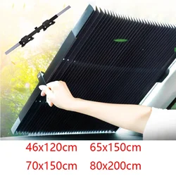 Parasol Protector para parabrisas delantero y trasero de coche, bloque de sombra para ventana lateral, cortinas protectoras UV interiores