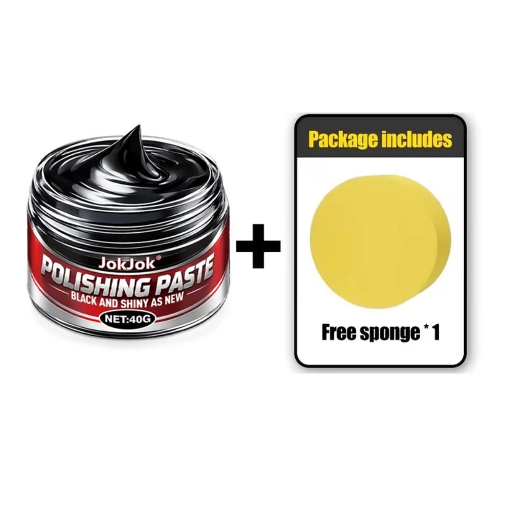 Car Interior Plastic Leather Scratch Repair Paste Automotive Polishing Wax Anti-Aging Paste Tires Seats Steering Wheel