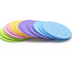 10pcs Soft Facial Cleaning Sponge Pad Facial Washing Cleaning Compressed Cleanser Sponge Puff Spa Exfoliating Face Care