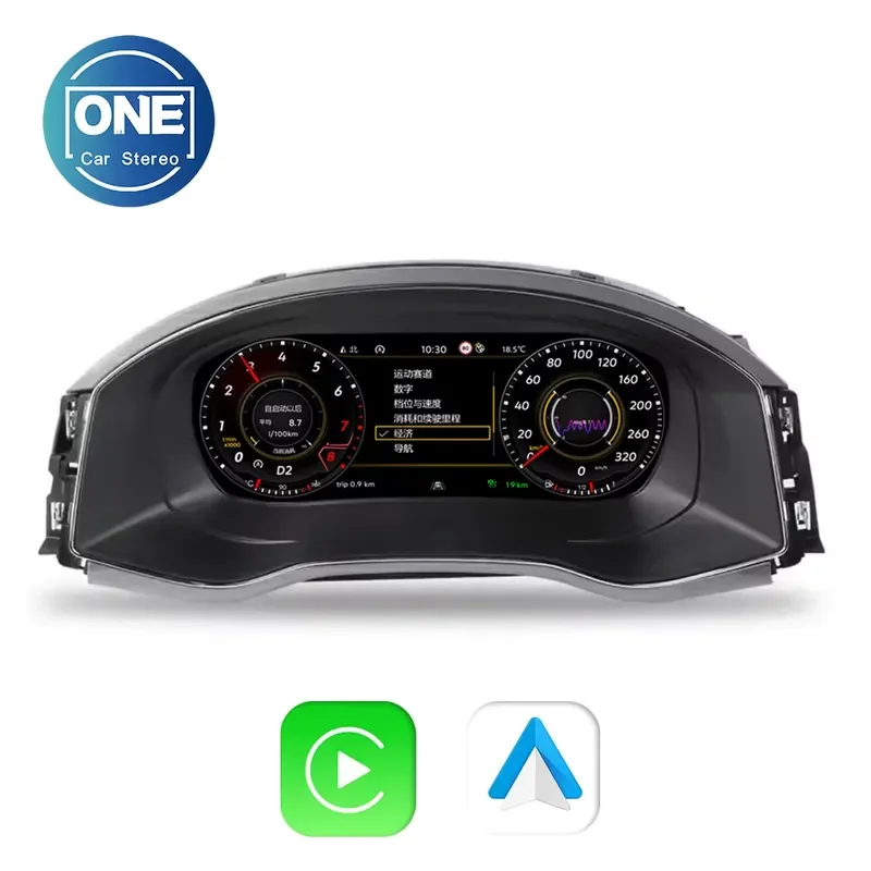 【2026 Precision Made】 Wireless CarPlay Digital Dashboard Cluster Display Auto Instrument Panel Virtual Tacho Cockpit for