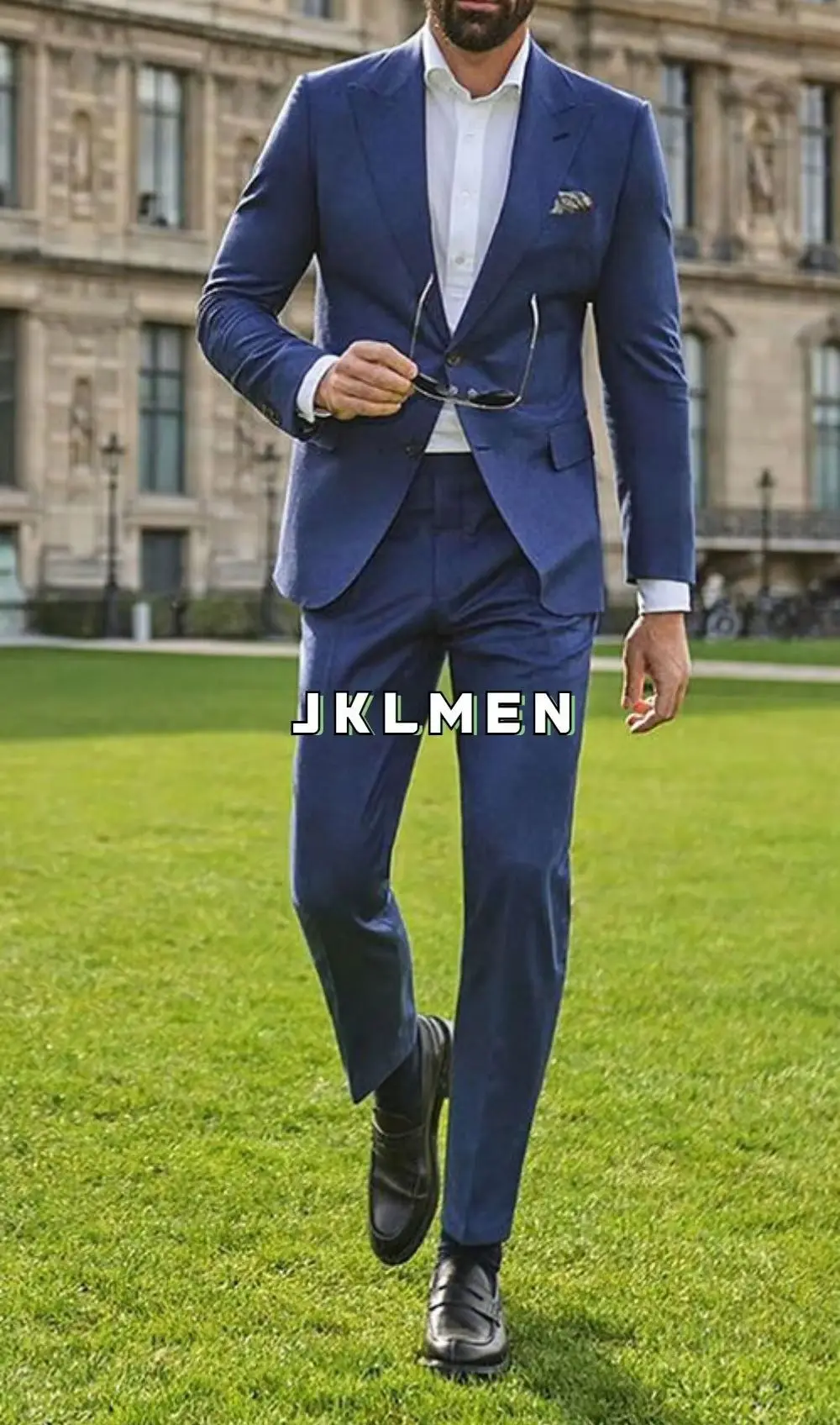 Men's Jacket Lapel Groom Suit Business Wedding Party Banquet Suit Custom   Mускульный Kостюм  Blazer Verde Hombre