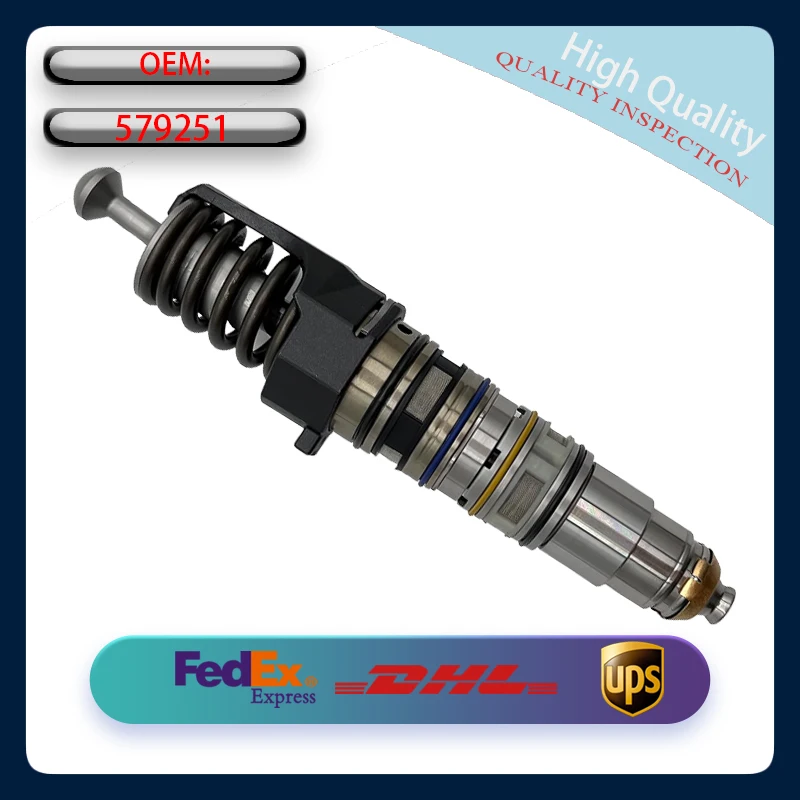 

New Diesel Fuel Injector 579251 Fits ISX15 QSX15 X15 Engine Heavy Duty Truck Replacement Injector Assembly