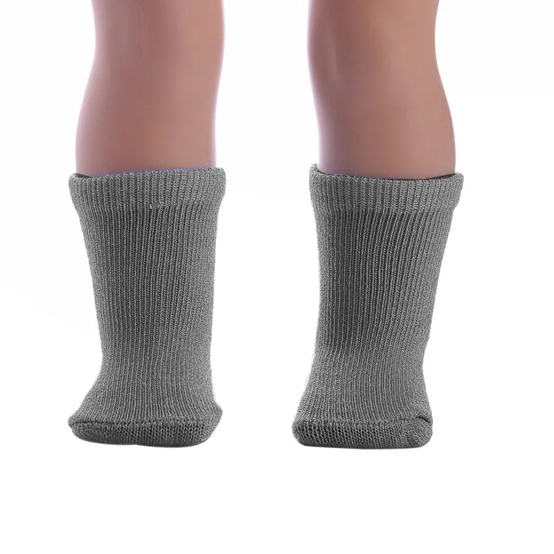 1/3/5pairs Puppe Kleidung Zubehör Mini Strumpf Socken Fit 18 Zoll/43cm Puppe Mädchen Geburtstag geschenke – Detail 7
