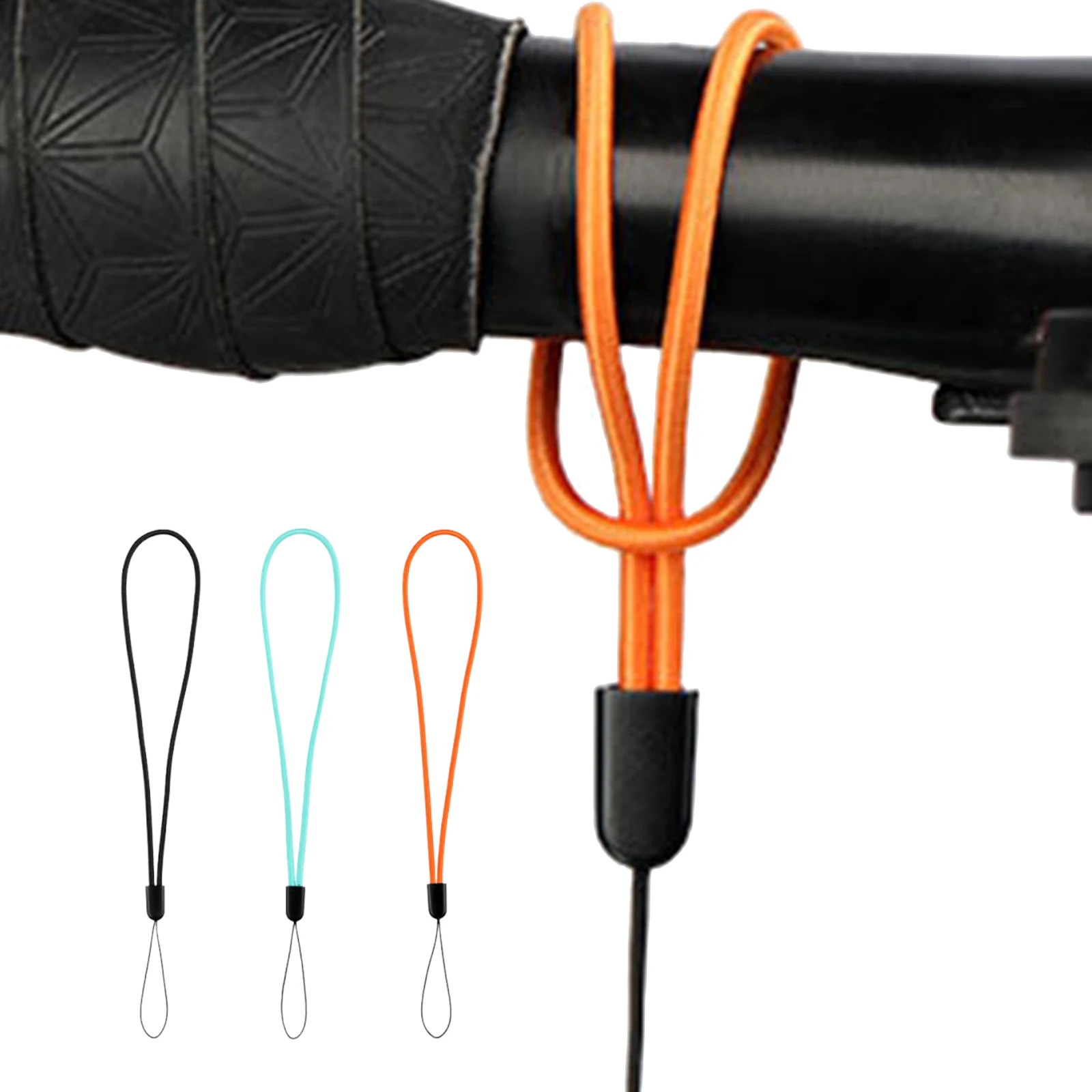 3pcs/10pcs Elastic Short Hanging Rope Bicycle Code Table Protection Rope Hand Wrist Strap Rope Cord for Tablets Phones