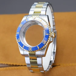 40mm Diver Watch Cases Bracelet Sapphire Glass For Seiko NH35 NH36 NH38 NH34 Miyota 8215 Eta2824 Movement 28.5mm Dial Submariner