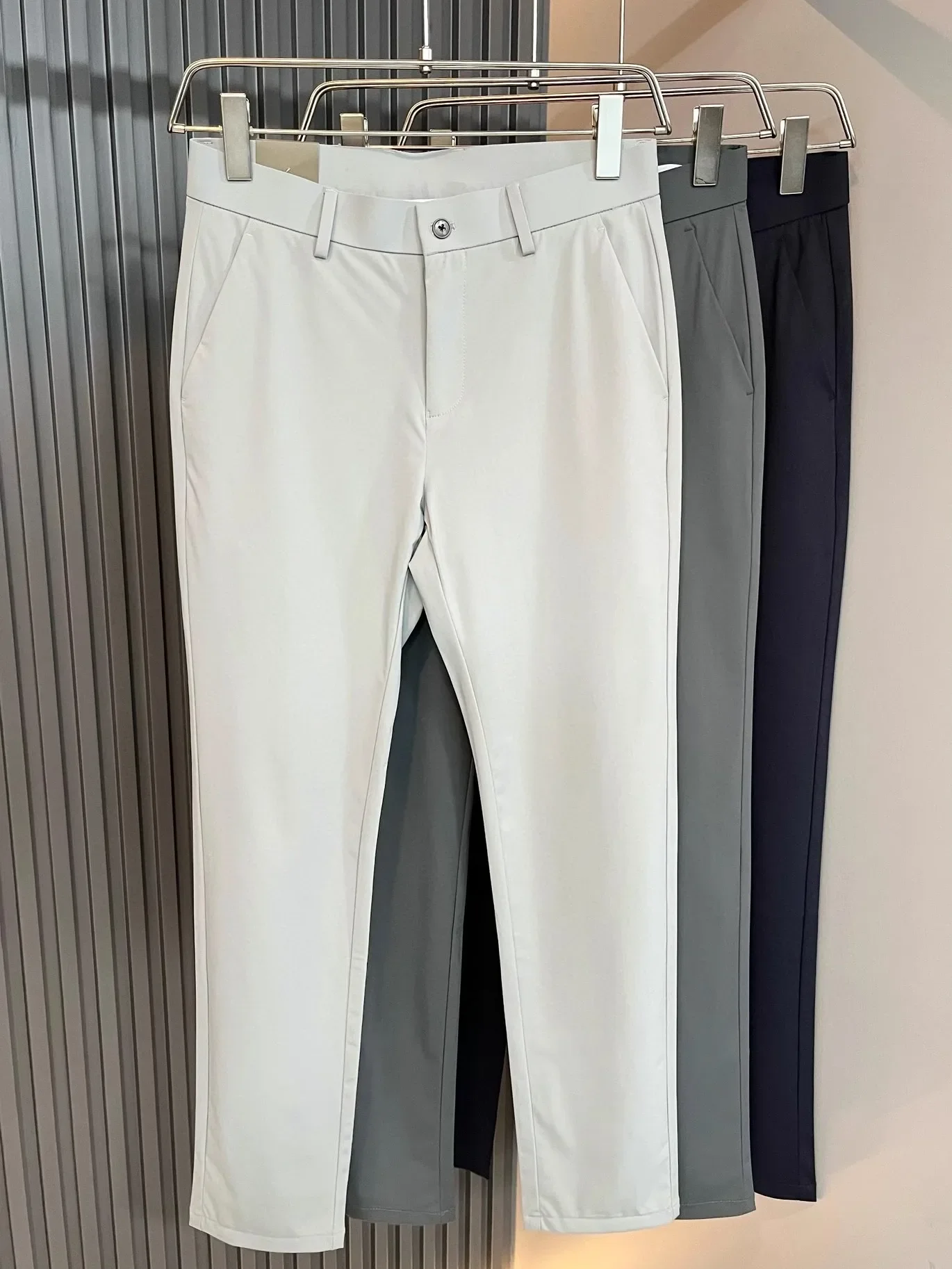 

Italian LP simple old money style small straight business casual pants 25ss