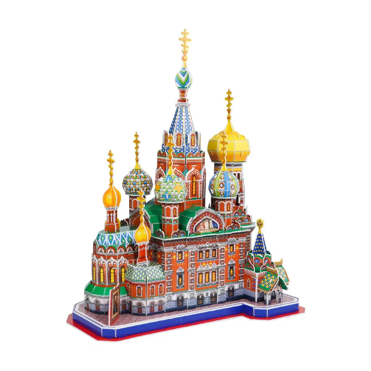 ジグソーパズル st.PETERSBURG CHURCH ST. Basil's Cathedral Church of The Savior on Spilled Blood 3D