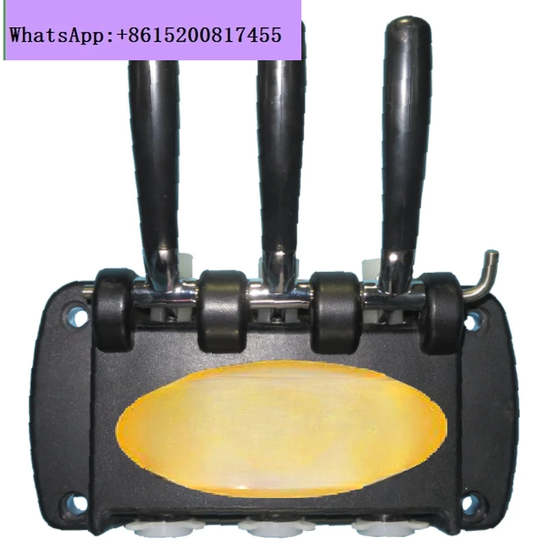 

Ice cream machine discharge valve accessories assembly