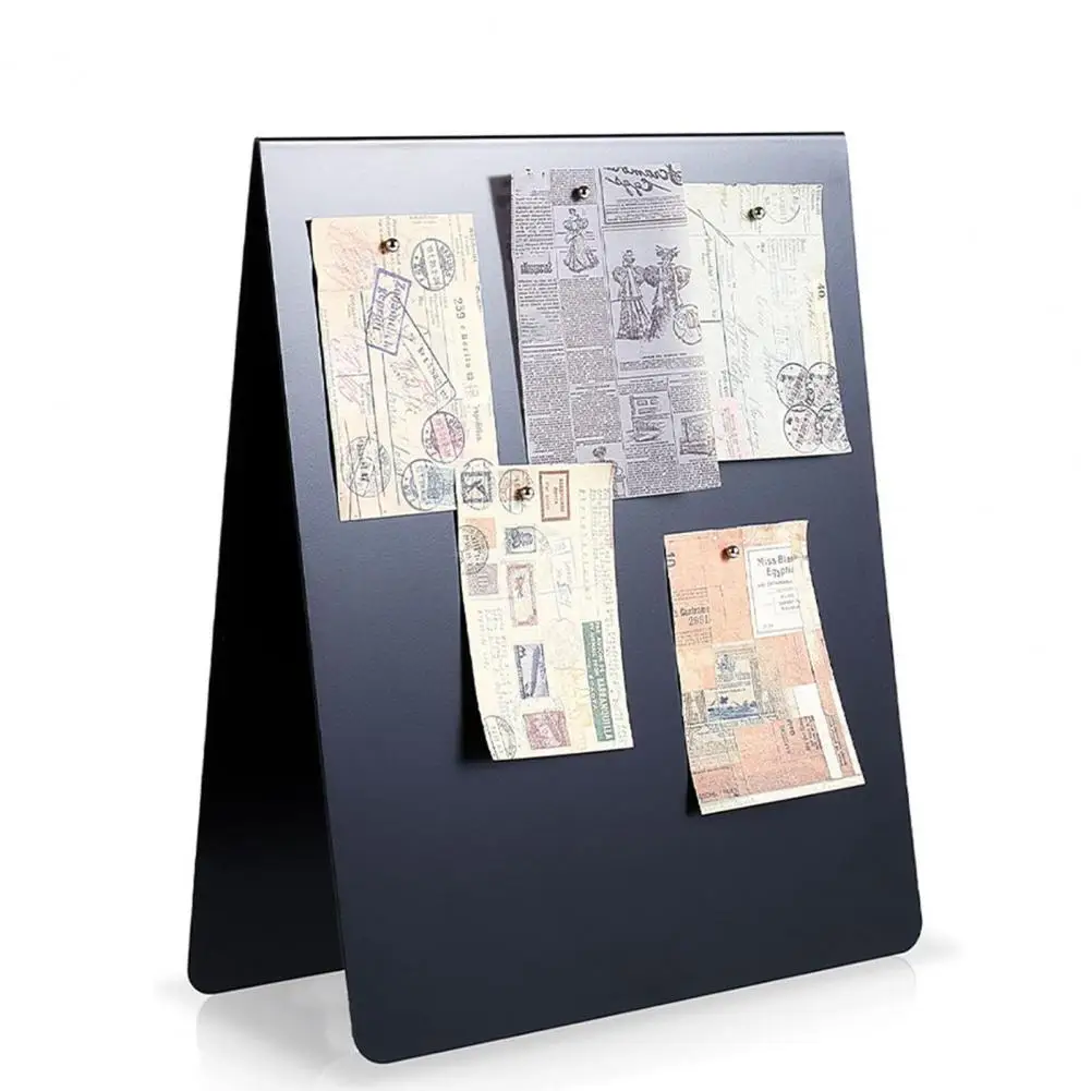 マグネット用金属掲示板 多用途磁気掲示板 ホームオフィス装飾用 卓上用教室ディスプレイ