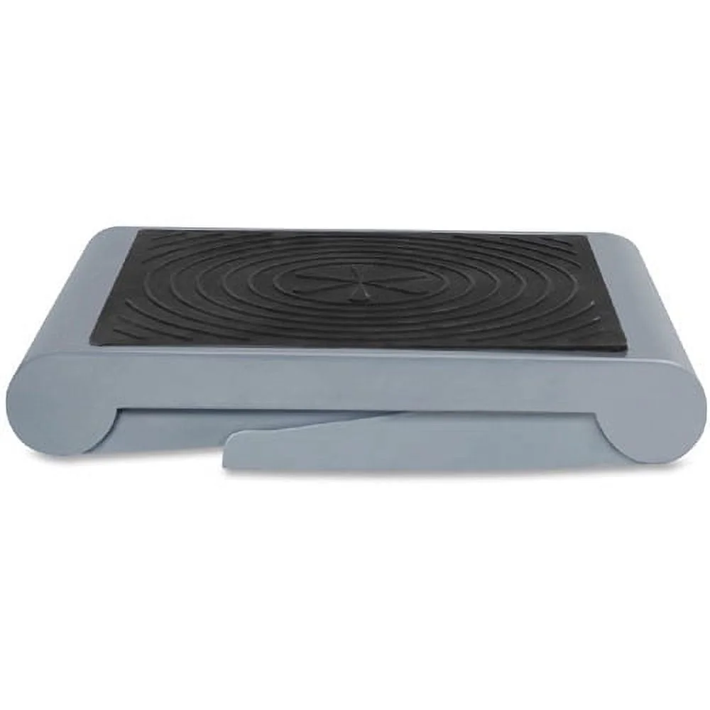 Nonslip Folding Step Stool Portable 250 lb Load High-Density Plastic Easy Storage Lightweight 1 Step Home Utility Use