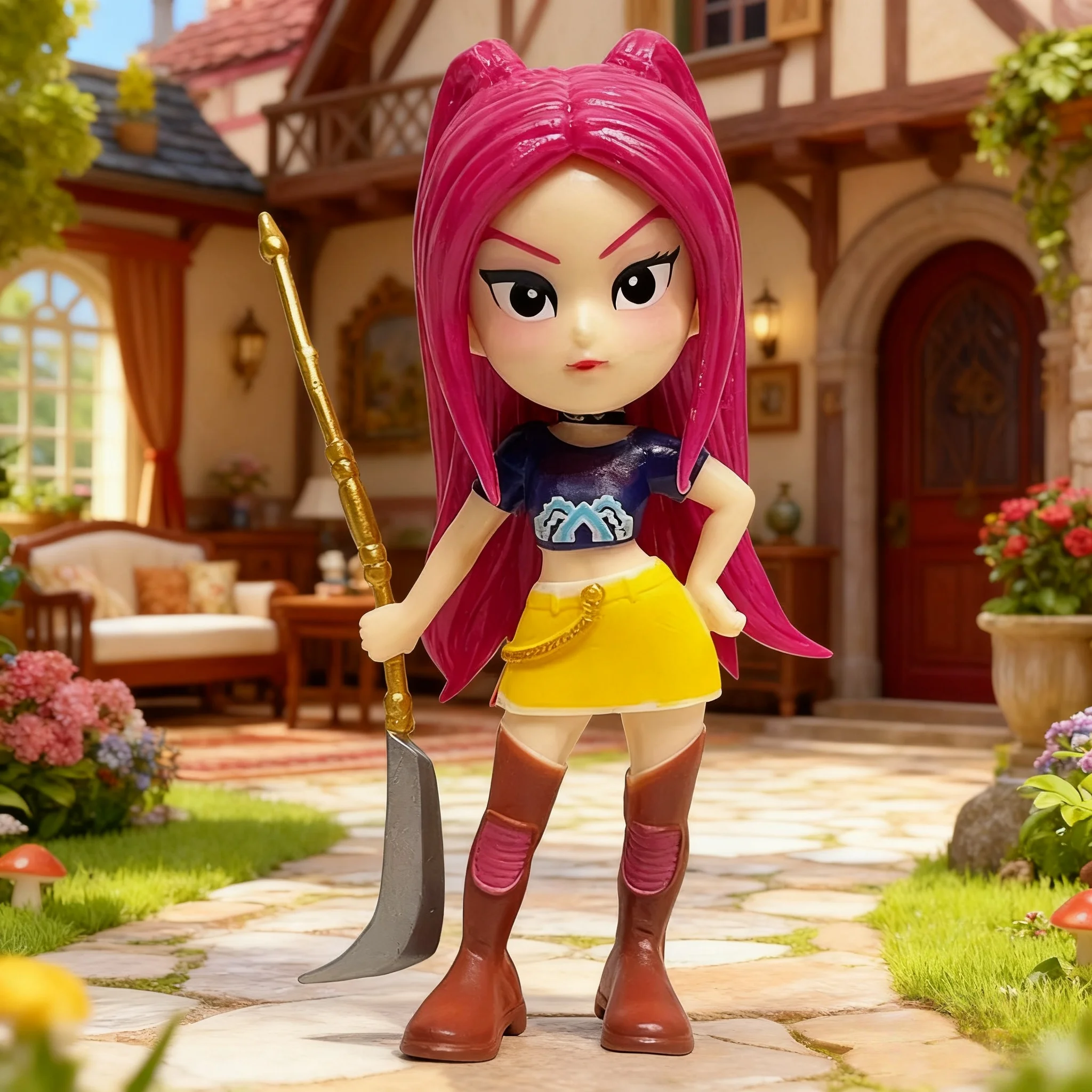 Nieuwe 6-delig/set K-pop Devil Hunter actiepop HUNTR/X speelgoed Rumi Mila Zoe pop, voor K-pop fans' verjaardagscadeau collectie