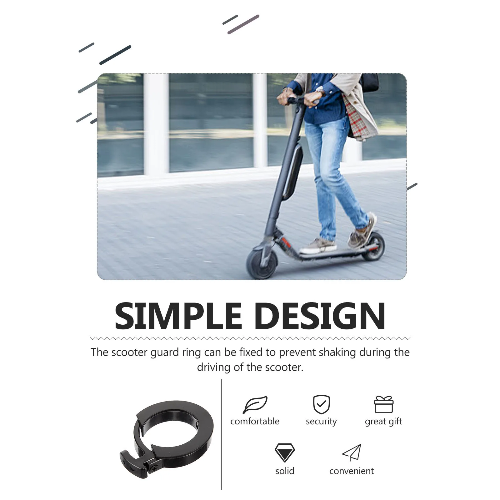 

1 set 1 Set Of Guard Electric Scooter Parts Durable Replacement Accessory For Scooter Ring Buckle Small Ring Buckles