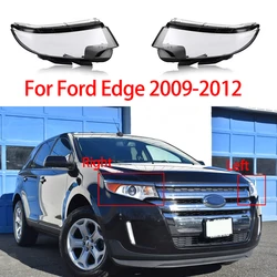 For Ford Edge 2009-2012 Car Front Headlight Cover Shade Headlamps Transparent Glass Lens Lampshade Lamp Shell Accessories