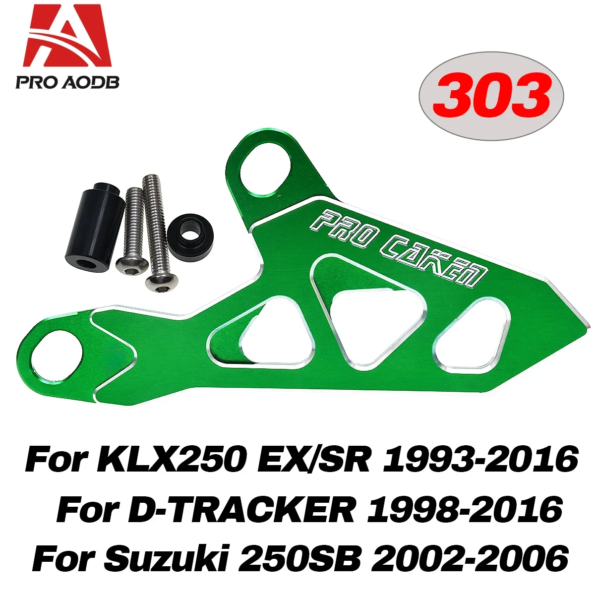 Pelindung Cakram Rem Belakang CNC Motocross Untuk Kawasaki KX125 KX250 KX250F KX450F KLX250 EX/SR D-TRACKER Untuk Suzuki RMZ 250 250SB