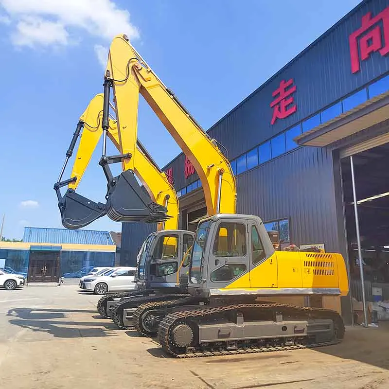 CN60 Wheeled Excavator Bagger 6 Ton High Power Backhoe Excavator CE EPA Certified Hydraulic System Construction Site Use