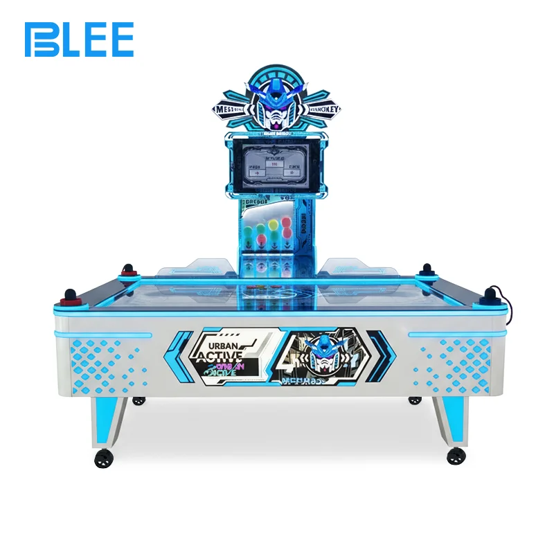 Popular Electric Arcade Hockey De Coin Operated Interactive Air Hockey Machine Table Gaming Machine for Amusement Centers