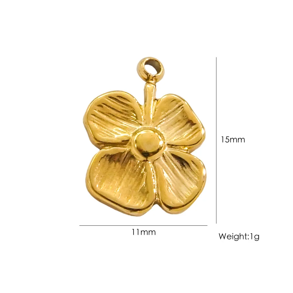 3PCS Stainless Steel 26 Style Key Heart White Shell Pendant Charms DIY Necklace Charms Jewelry Accessories