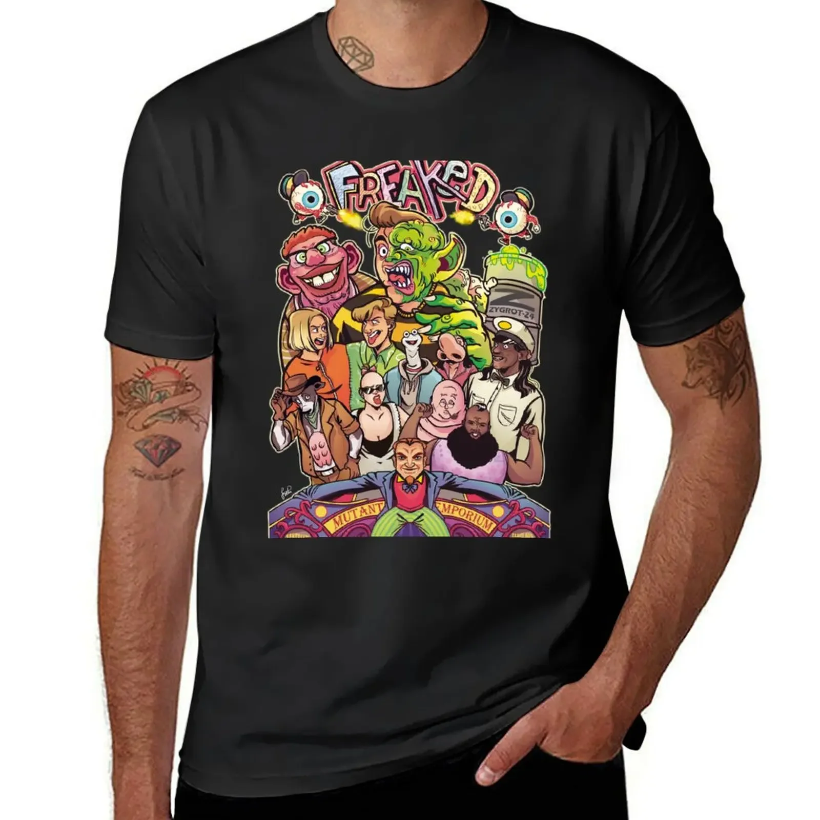 Freaked T-Shirt oversized customs design your own t shirts for men graphic