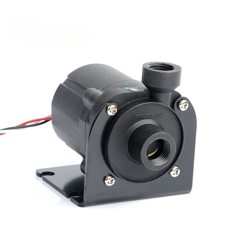 

Computer water-cooled brushless DC water pump PU-SC600 ceramic shaft core left and right water outlet.