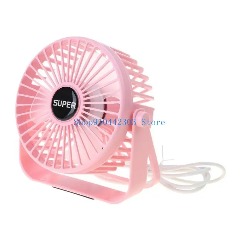 652F USB Desk Cooling Fan Hangings Fan Removable Cover for Office and Outdoor Use