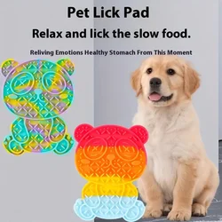 Pet Supplies Pet Silicone Suction Cup Shower Distracted Licking Food Pad Cat Slow Food Bowl Puppy Slow Food Plate