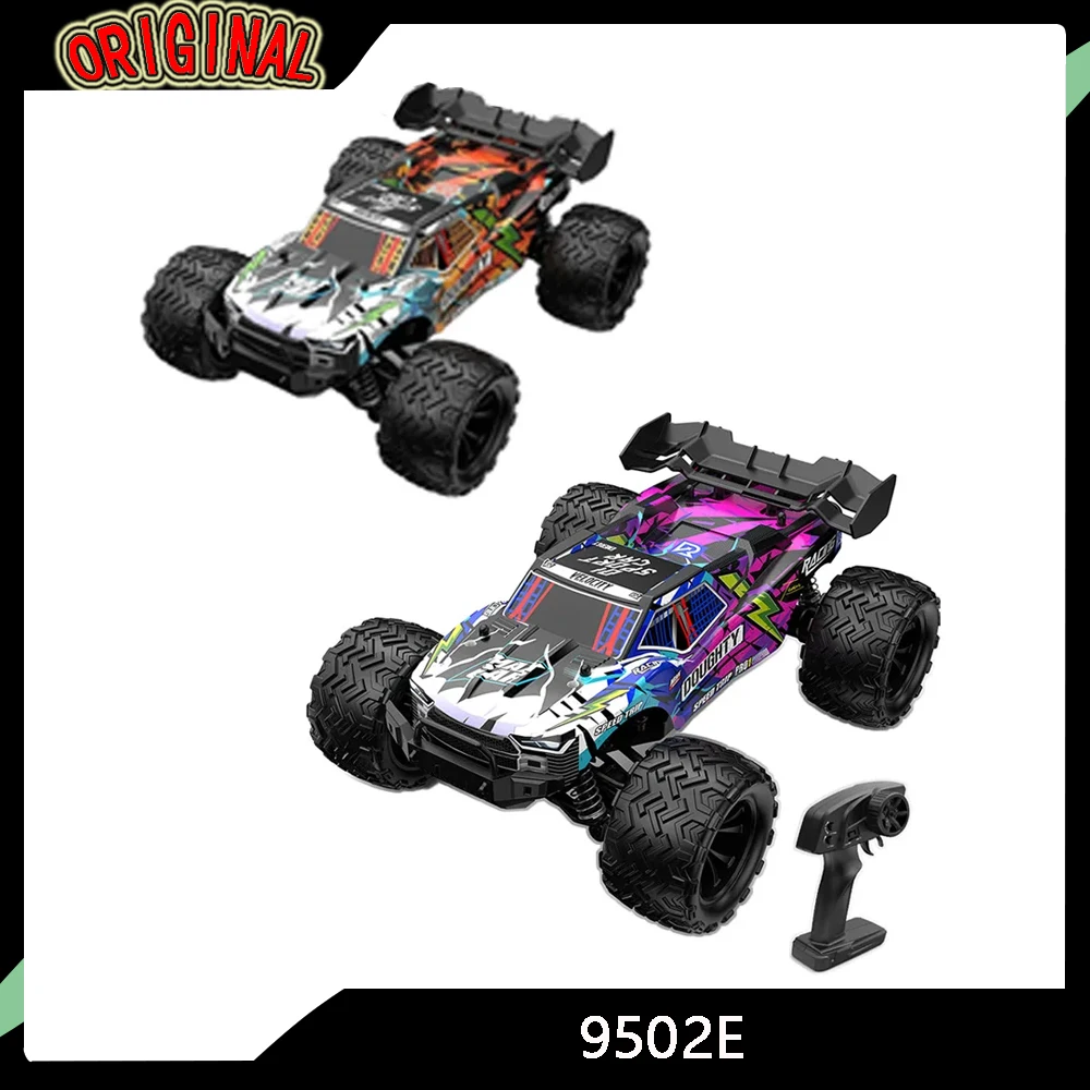 

9502E 1/16 4WD RC Rock Crawler - 2.4G, 20km/h, Brushed, RTR w/ LED Lights