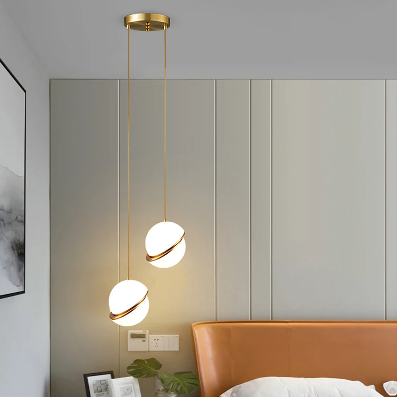 Modern Minimalist Chandelier With Personalized Design Lamp Cap E27 Used For Corner Dining Room Bedside Room Decor Pendant Lights