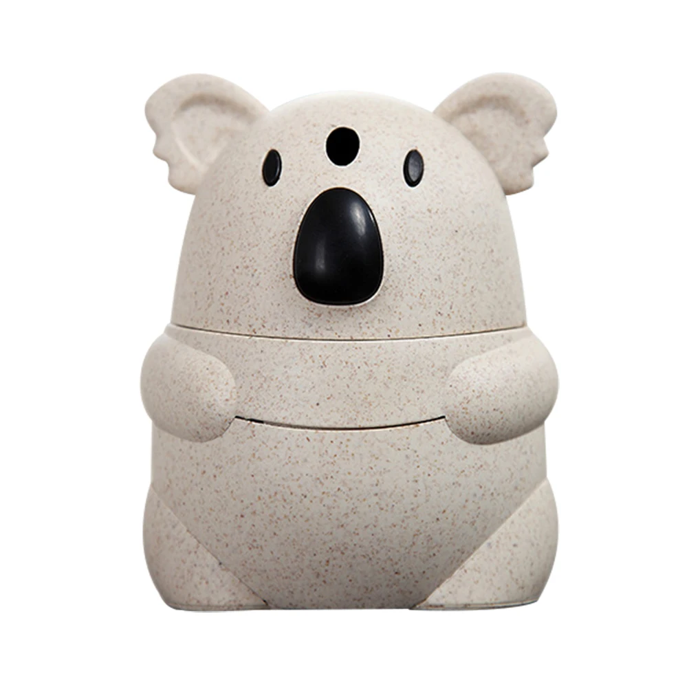 

Shape Toothpick Box Lovely Cartoon Toothpick Holder Case Dispenser Table Decoration Light Grey