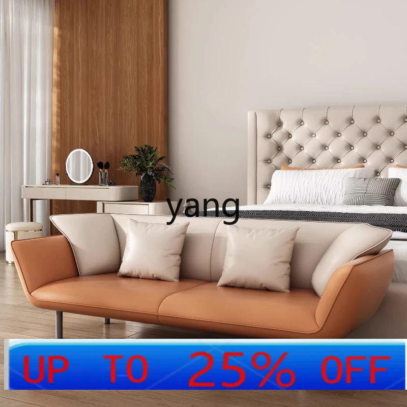 

LTT bedroom sofa stool small apartment straight row sofa master bedroom bedside stool