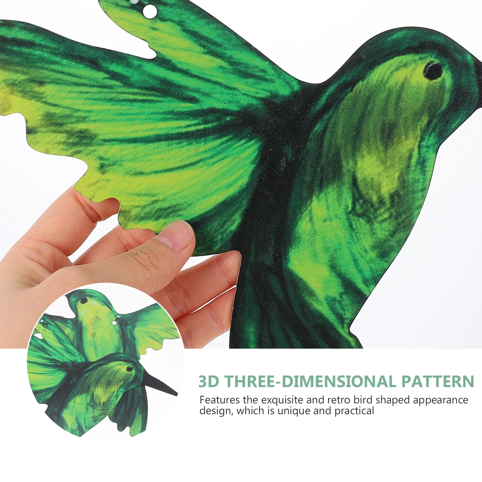 

2Pcs Fly Bird Iron Wall Ornament Exquisite Retro Style Hanging Decor for Bedroom Living Room Kitchen Office Garden Indoor