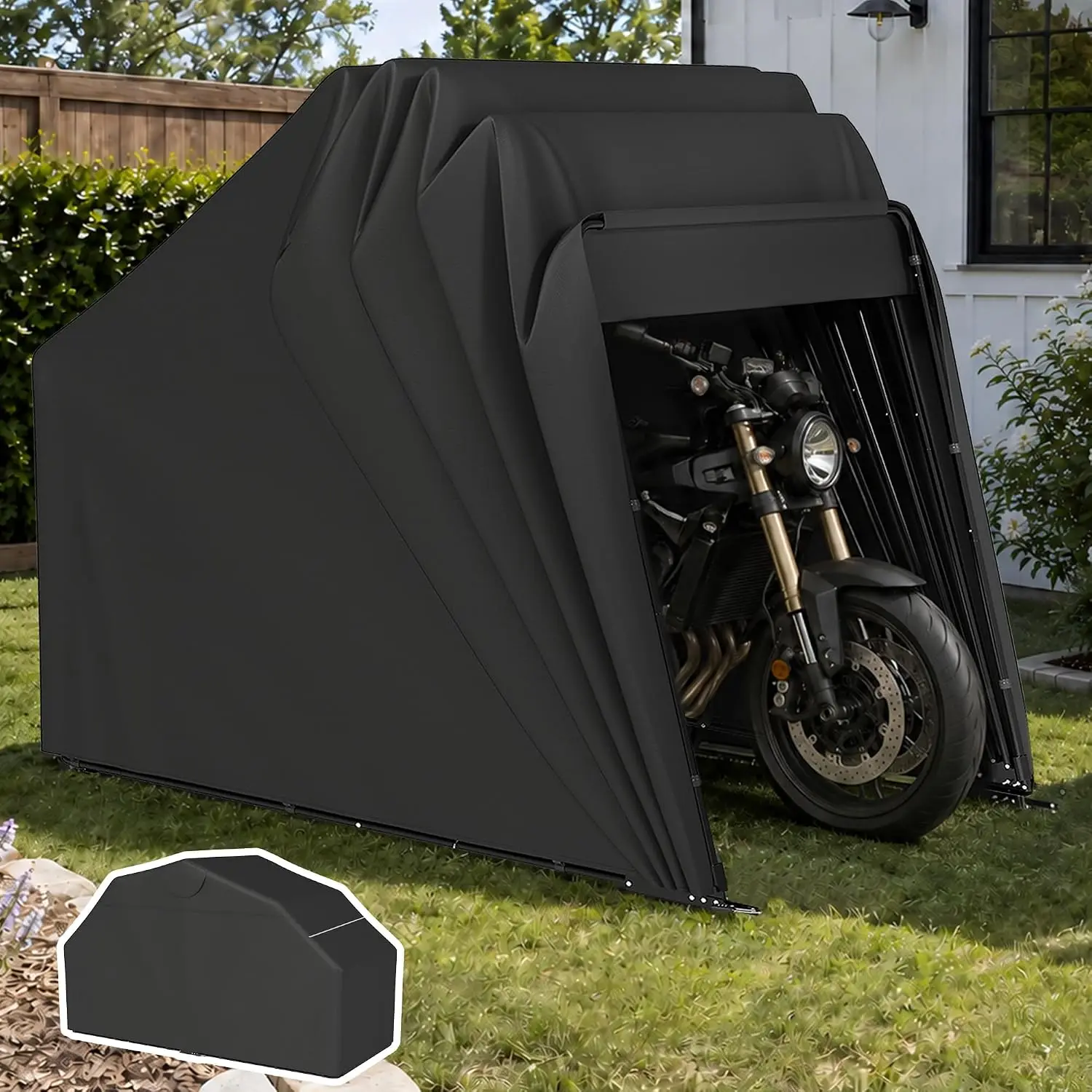 Motorcycle Storage Shelter 134