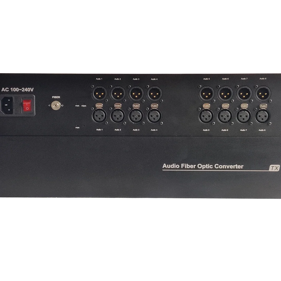 

In stock 8 channels of bidirectional XLR interface audio