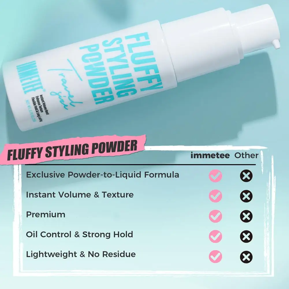 1 stücke Haar Pulver Flauschigen Erhöhen Haar Volumen Mattierende Pulver/Finalisieren Haar Design Styling Shampoo Haar Pulver Für frauen M T4T6