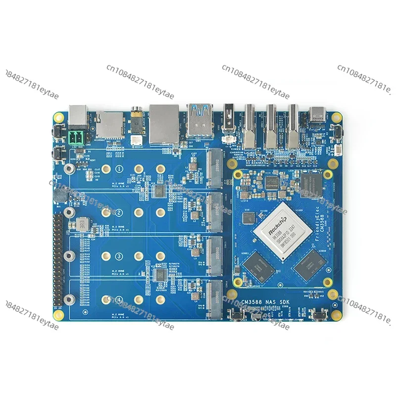 CM3588 ARM board Powered by RK3588 4GB/8GB/16GB RAM + 0GB/64GB ROM HDMI In/Out Support 4K/8K Development board