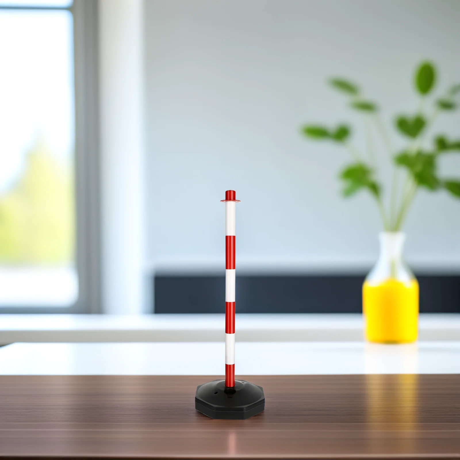 

Red White Water Filled Warning Column Elastic Anti Collision Road Barrier Isolation Pile Traffic Safety Facility Barricade Cone