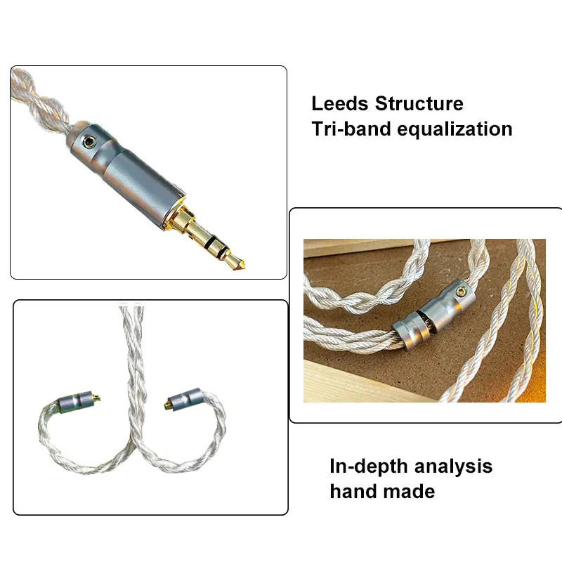 Customization Hifi cable typec High purity single crystal copper mmcx/0.78/A2DC/IE80 Highend earphone cable audiophile