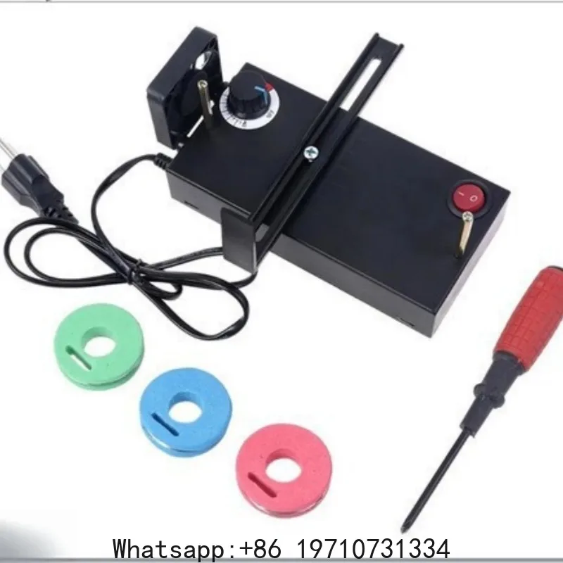 

Hot Ribbon Cutter and Sealer Electric Machine with Screwdriver, Lightweight DIY Accessories Strap Cutter, Heat Thermal Cutting f