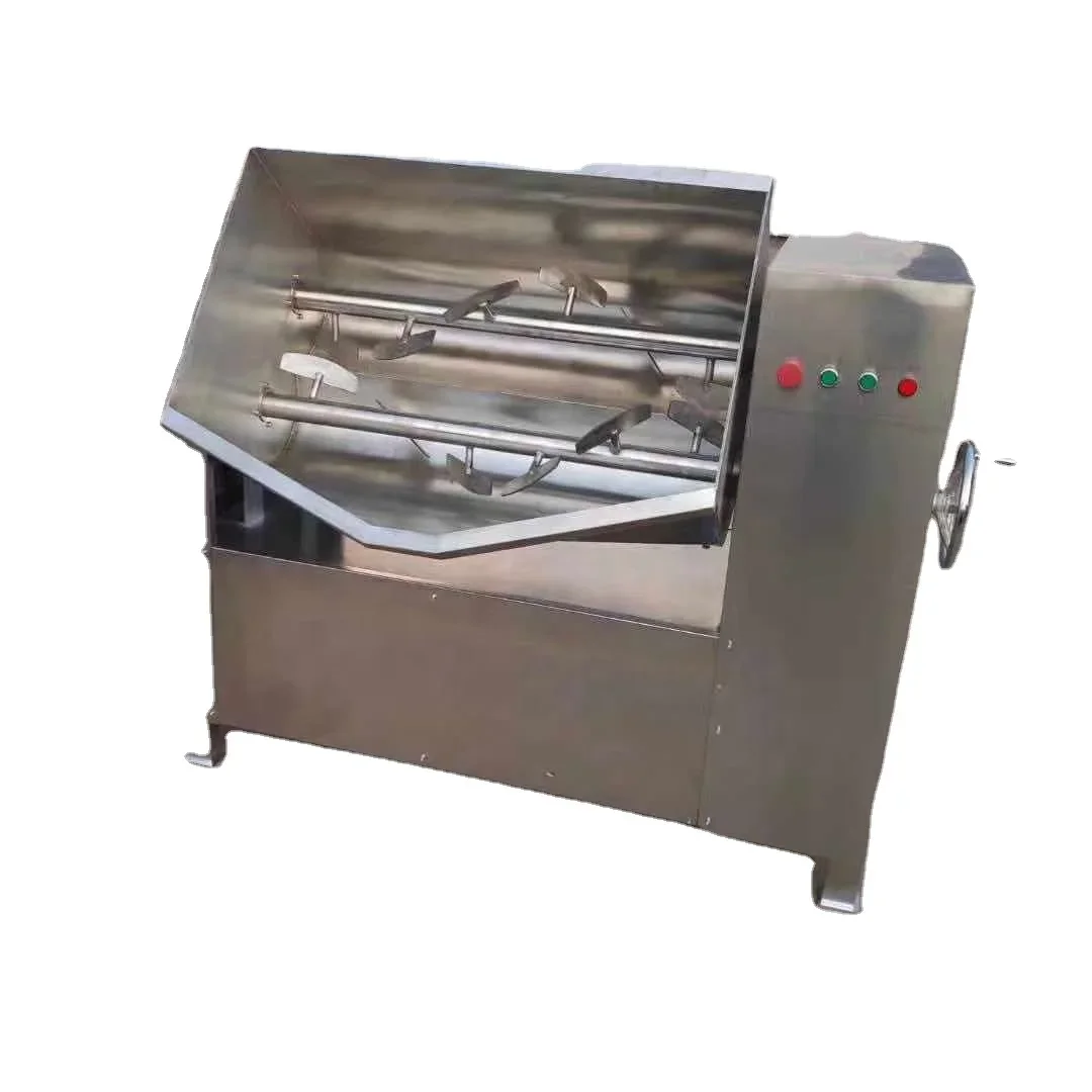 50L 100L150L small meat sausage stuffing commercial meat Dumpling bun filling Vegetable mixer mixing processing machine for sale